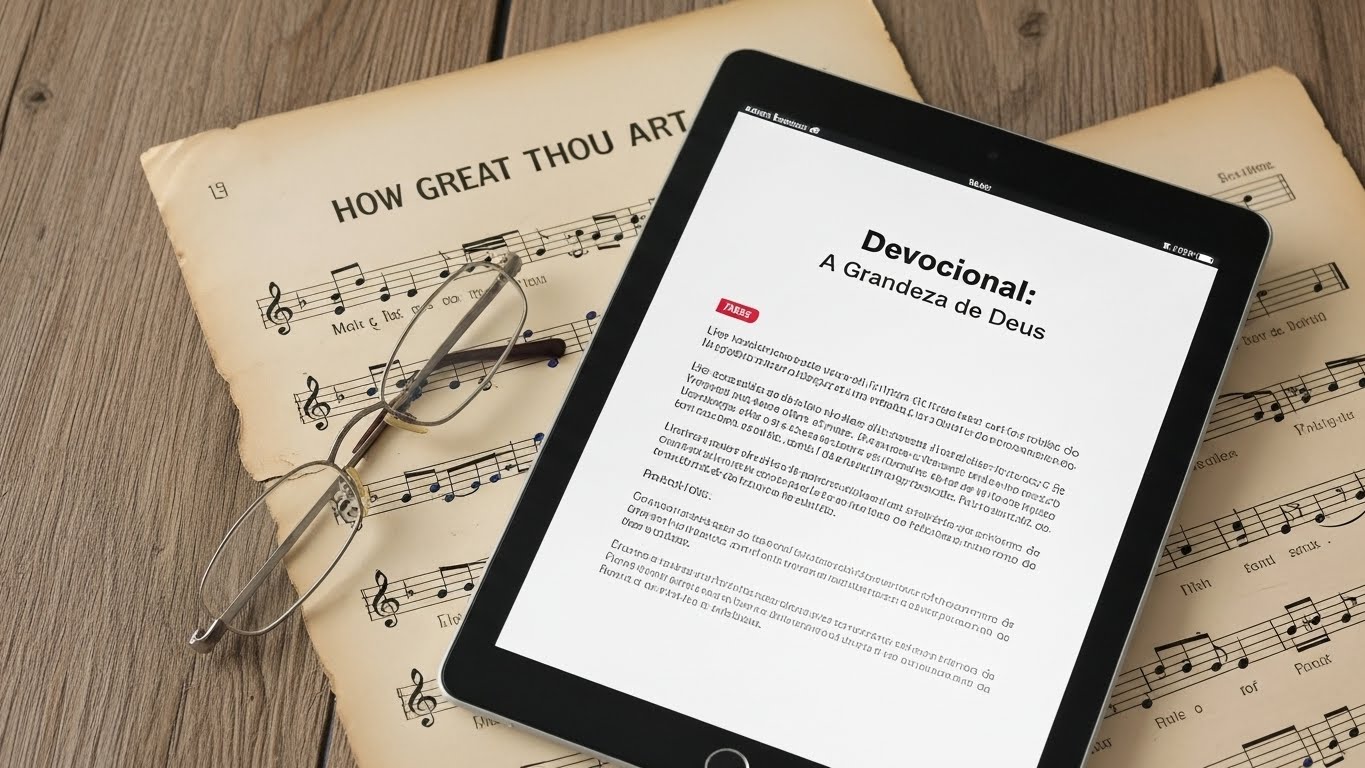 Kit de Estudo Grandioso És Tu